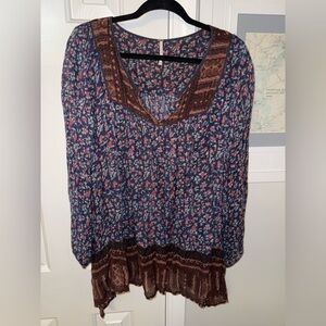 Free People Bohemian Women's Top SZ M